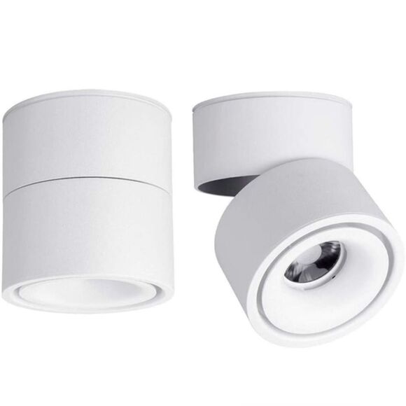 LED Indoor Ceiling Spotlight 360 Adjustable 10W LED 3000K Warm White NIB - Picture 1 of 11